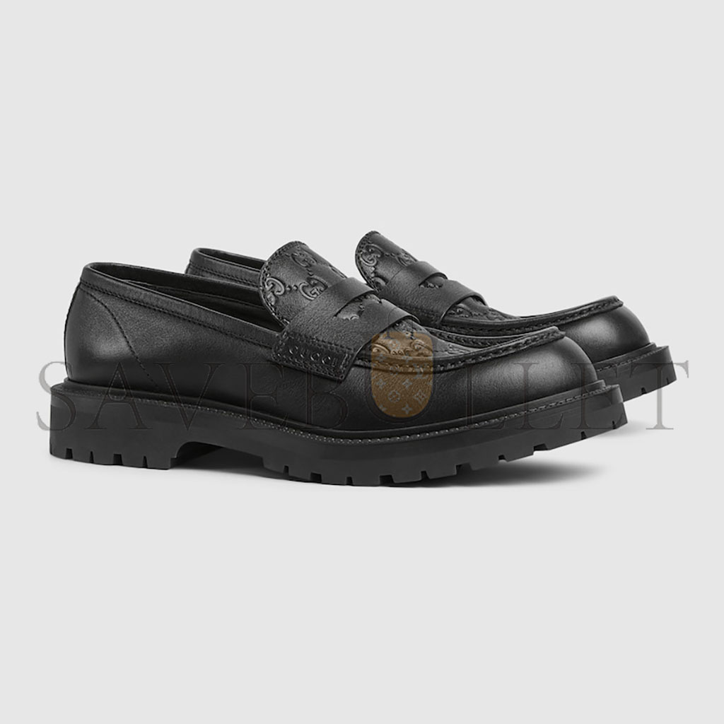 GUCCI MEN'S LOAFER WITH WEB 798532